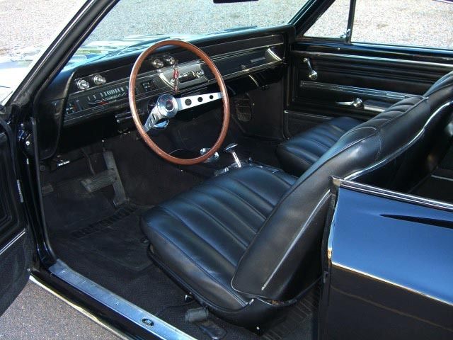 1966 Black Chevrolet Chevelle 2 door