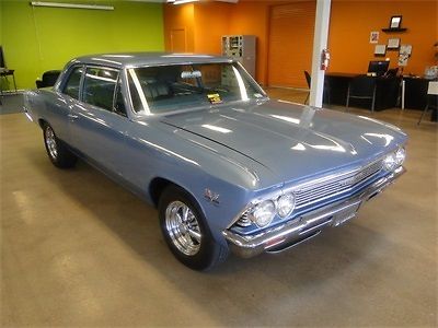 1966 Blue Chevrolet Chevelle Coupe