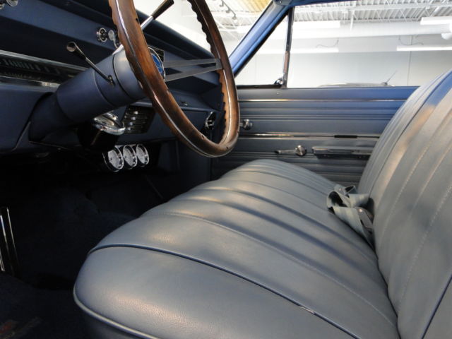 1966 Blue Chevrolet Chevelle Coupe