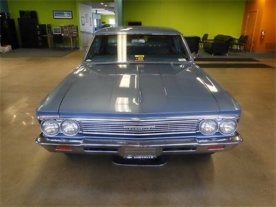 1966 Blue Chevrolet Chevelle Coupe
