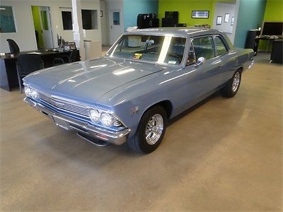 1966 Blue Chevrolet Chevelle Coupe