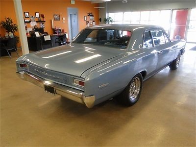 1966 Blue Chevrolet Chevelle Coupe
