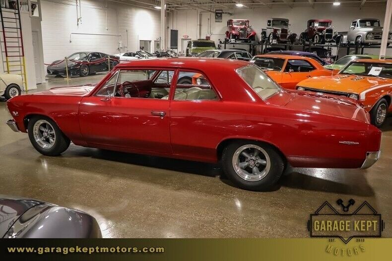1966 Red Chevrolet Chevelle Coupe