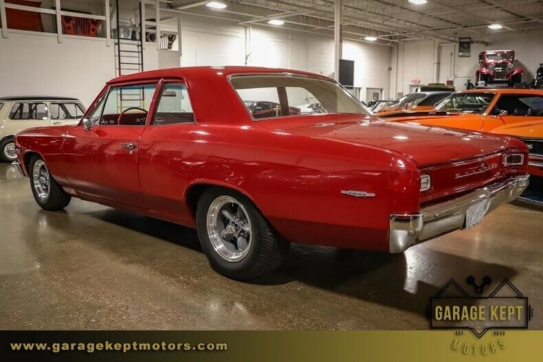 1966 Red Chevrolet Chevelle Coupe