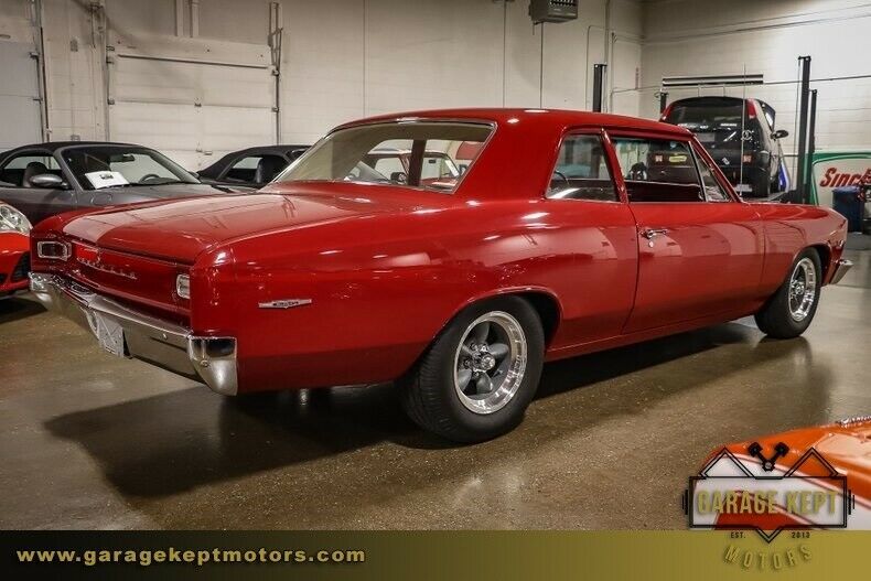 1966 Red Chevrolet Chevelle Coupe