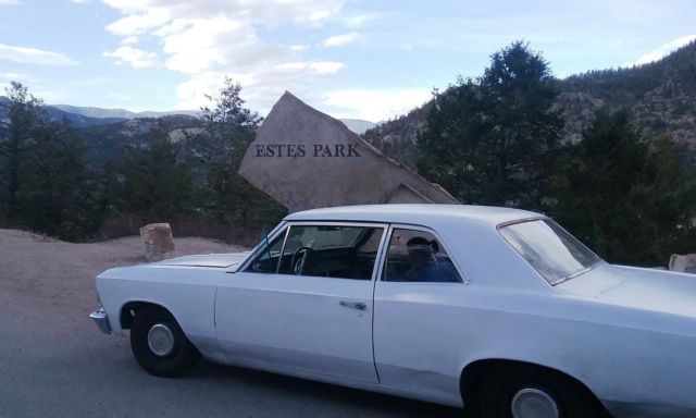 1966 white Chevrolet Chevelle Coupe