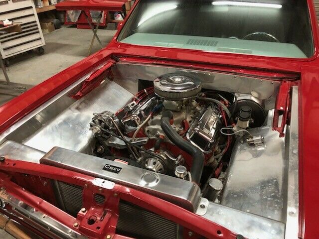 1966 Red Chevrolet Chevelle Coupe