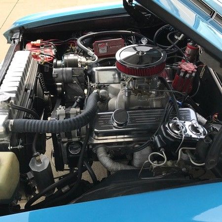 1966 Blue Chevrolet Chevelle Coupe