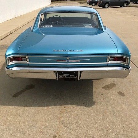 1966 Blue Chevrolet Chevelle Coupe