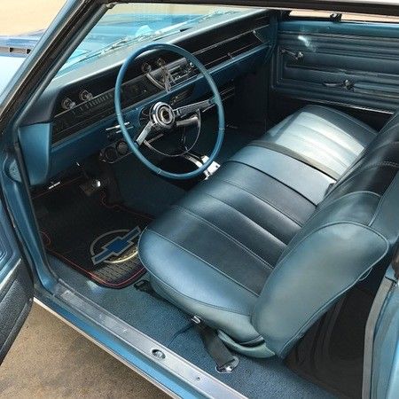1966 Blue Chevrolet Chevelle Coupe