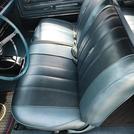 1966 Blue Chevrolet Chevelle Coupe