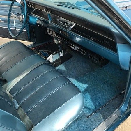 1966 Blue Chevrolet Chevelle Coupe