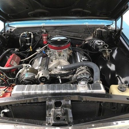 1966 Blue Chevrolet Chevelle Coupe