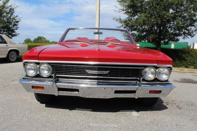 1966 Red Chevrolet Chevelle Coupe