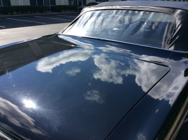 1966 Black Chevrolet Chevelle Convertible