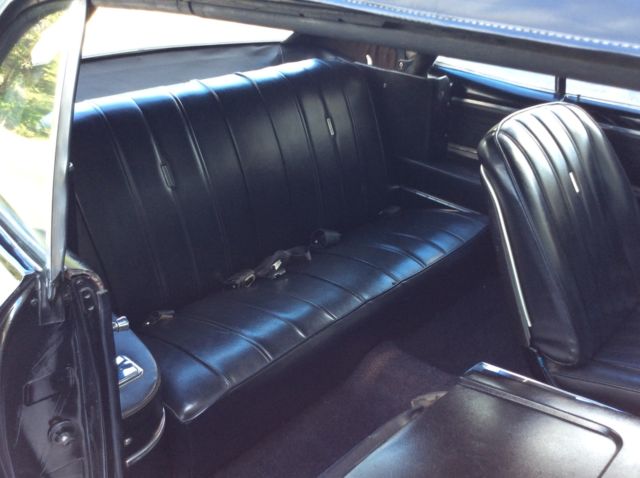 1966 Black Chevrolet Chevelle Convertible
