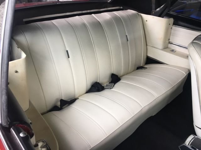 1966 Red Chevrolet Chevelle Convertible