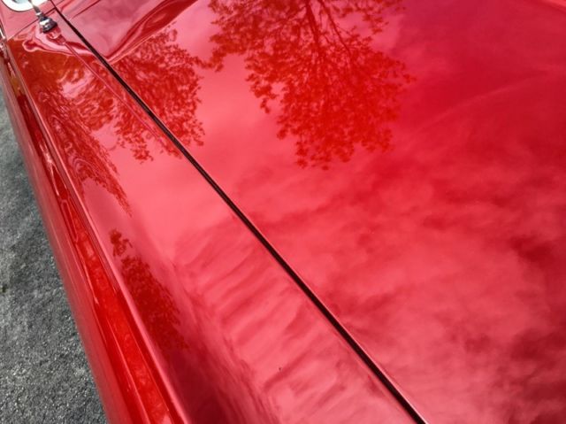 1966 Red Chevrolet Chevelle Convertible