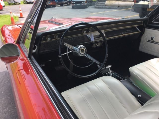 1966 Red Chevrolet Chevelle Convertible
