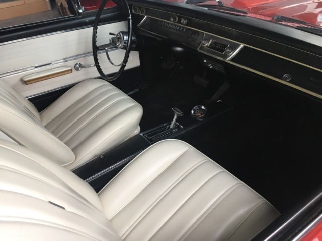 1966 Red Chevrolet Chevelle Convertible