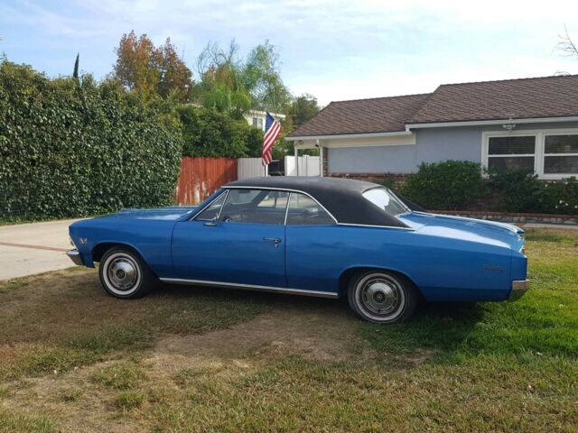 1966 Blue Chevrolet Chevelle Coupe