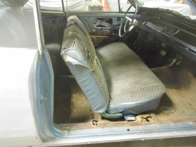 1966 Blue Chevrolet Chevelle Coupe