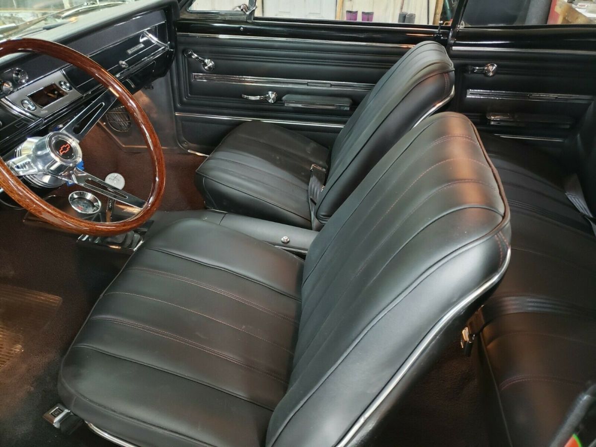 1966 Black/Orange Chevrolet Chevelle Coupe