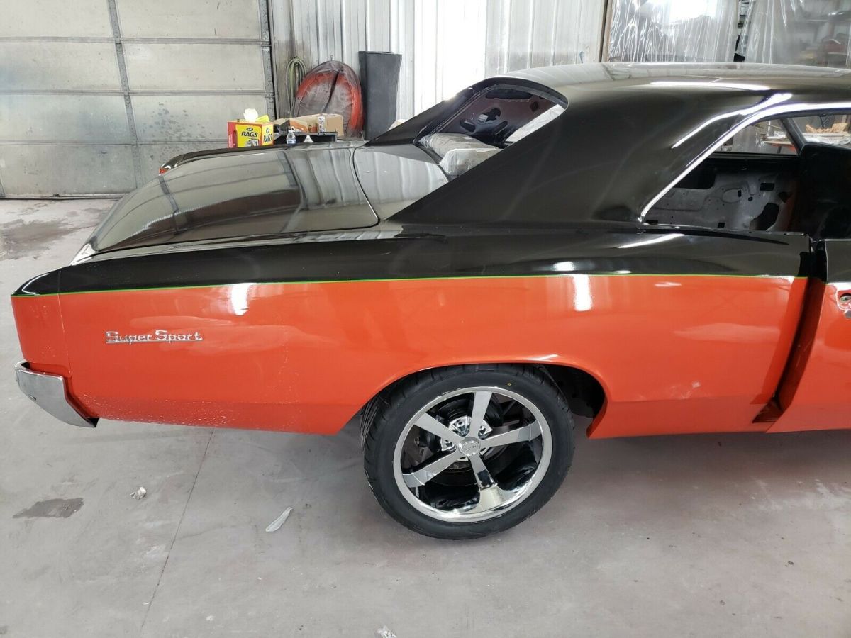1966 Black/Orange Chevrolet Chevelle Coupe