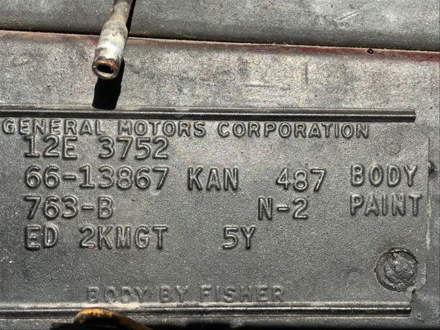 1966 Madiera Maroon Chevrolet Chevelle Convertible