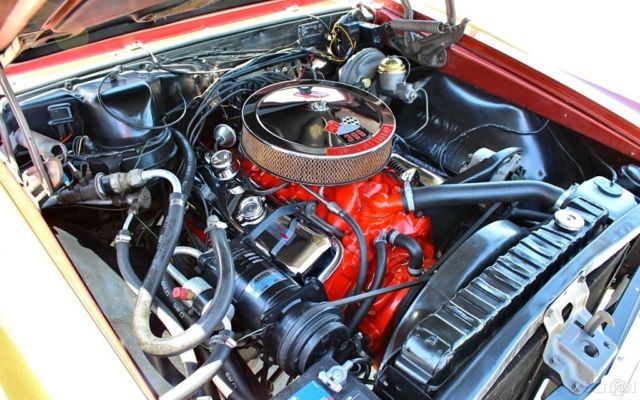 1966 Red Chevrolet Chevelle Coupe