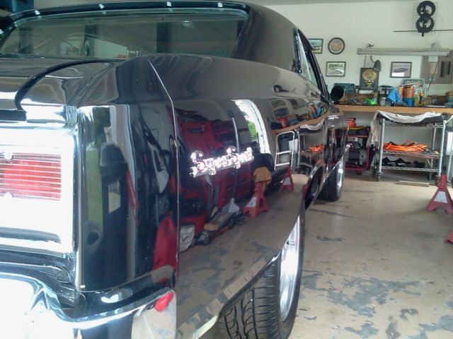 1966 Black Chevrolet Chevelle Coupe