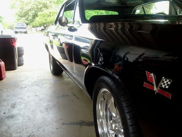 1966 Black Chevrolet Chevelle Coupe