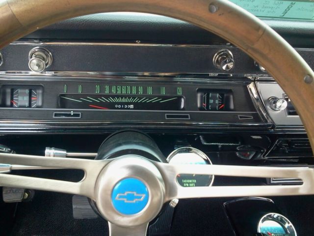 1966 Black Chevrolet Chevelle Coupe