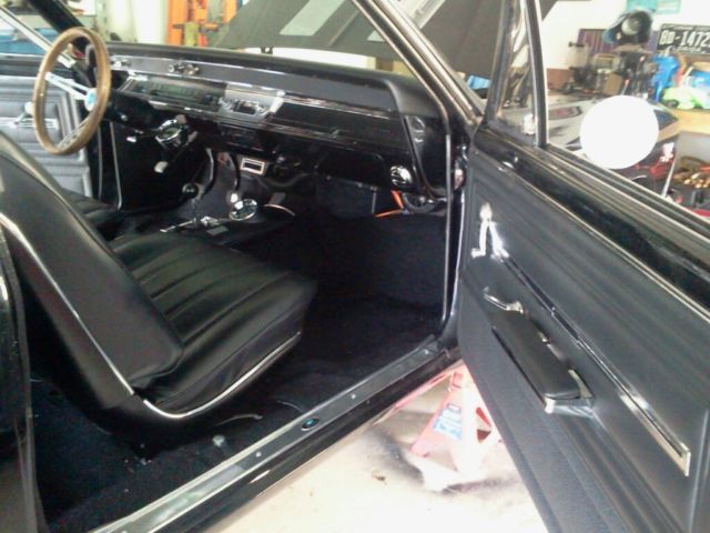 1966 Black Chevrolet Chevelle Coupe