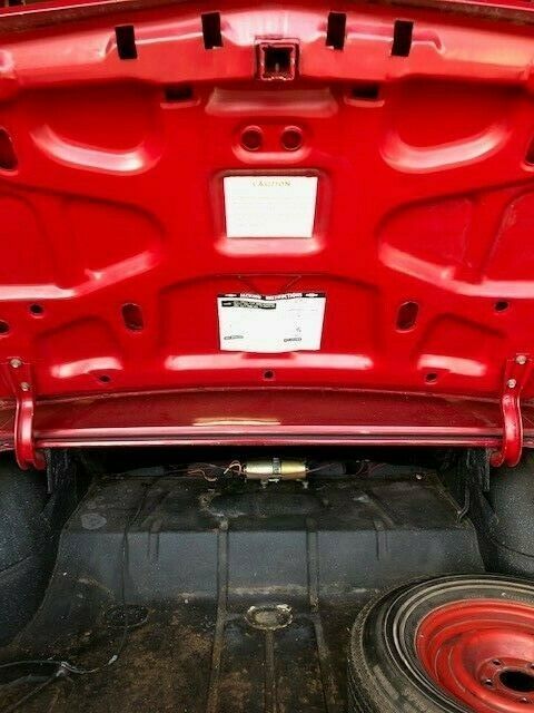 1966 Red Chevrolet Chevelle Convertible