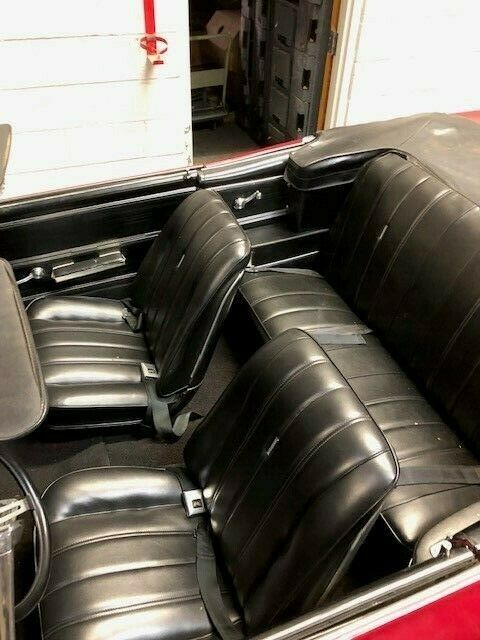 1966 Red Chevrolet Chevelle Convertible