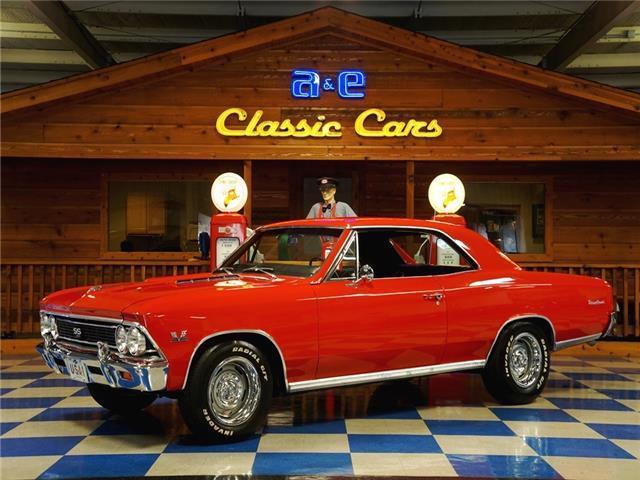 1966 Red Chevrolet Chevelle --