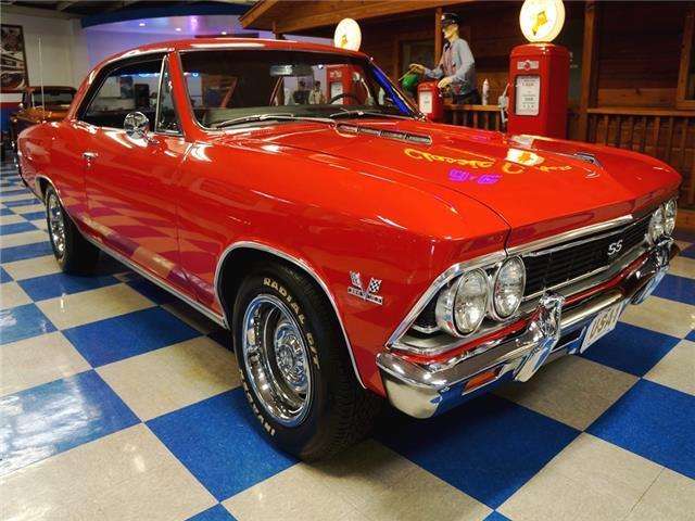 1966 Red Chevrolet Chevelle --