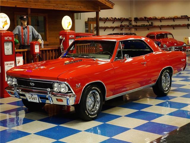 1966 Red Chevrolet Chevelle --