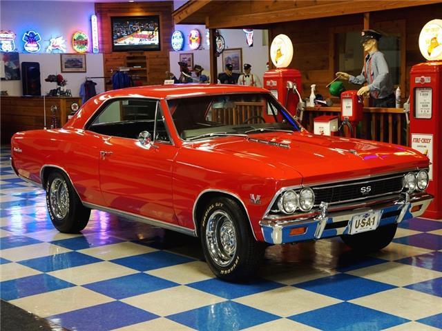 1966 Red Chevrolet Chevelle --