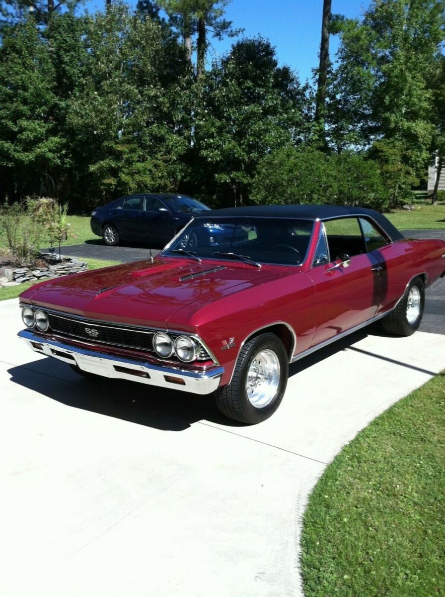 1966 Red Chevrolet Chevelle SS