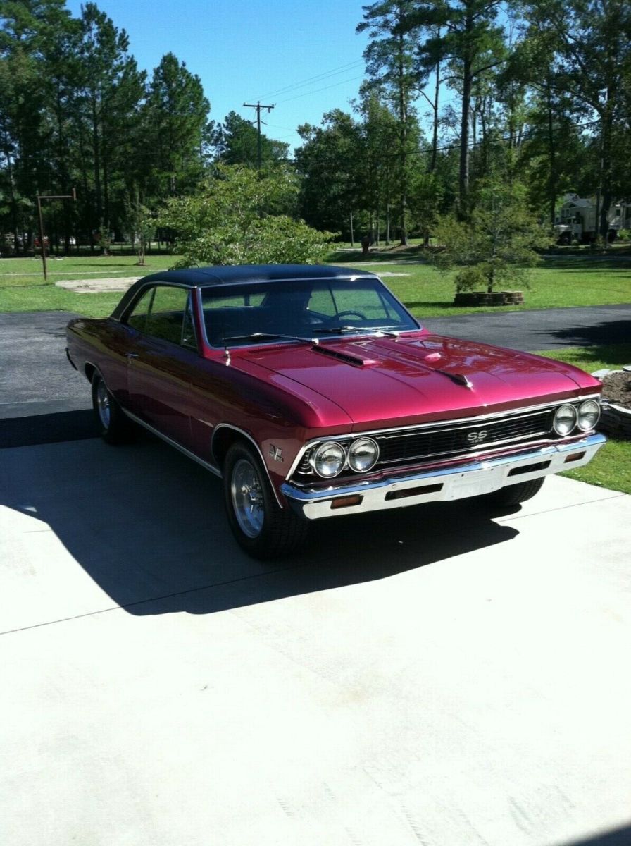 1966 Red Chevrolet Chevelle SS