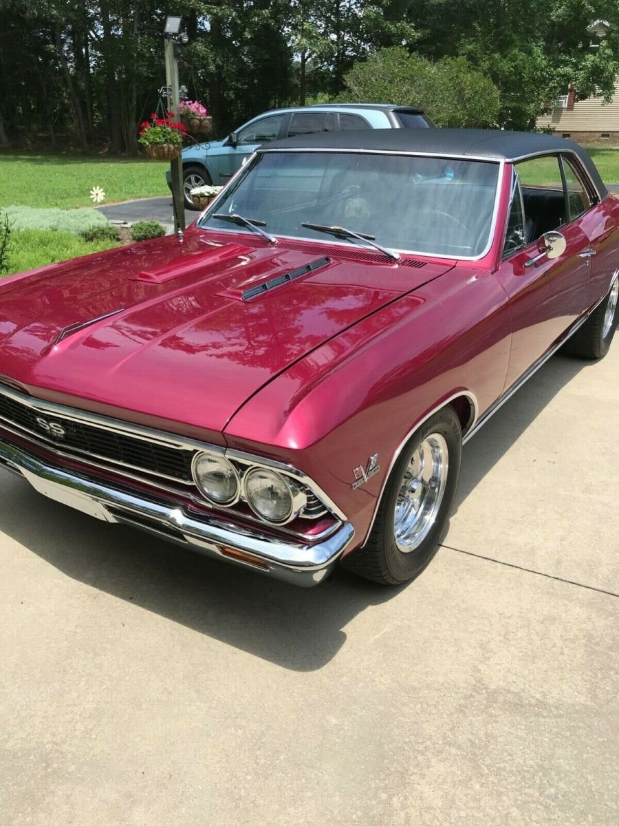 1966 Red Chevrolet Chevelle SS