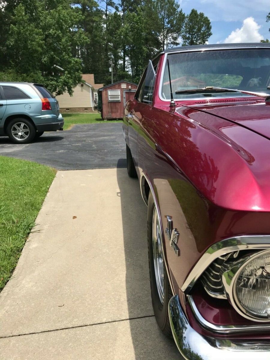 1966 Red Chevrolet Chevelle SS