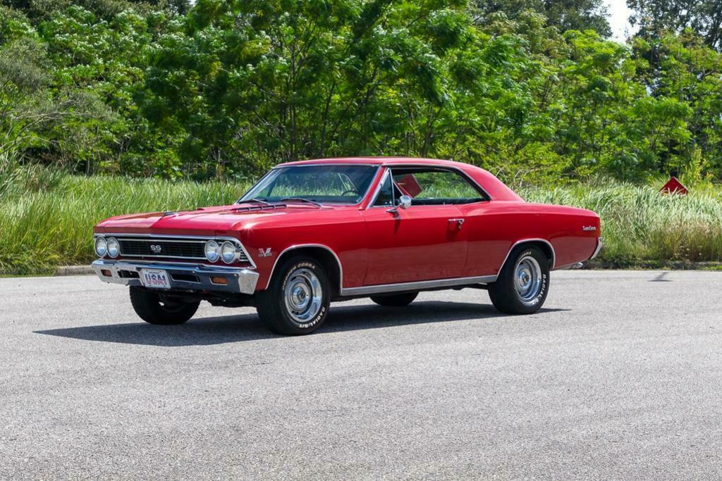 1966 Red Chevrolet Chevelle Super Sport