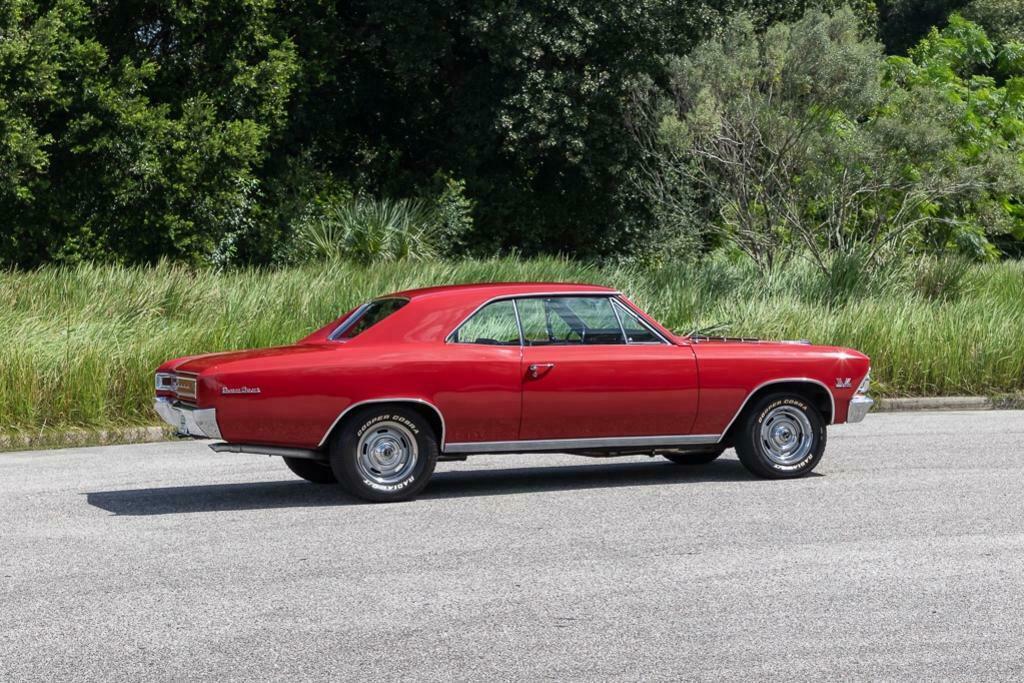 1966 Red Chevrolet Chevelle Super Sport