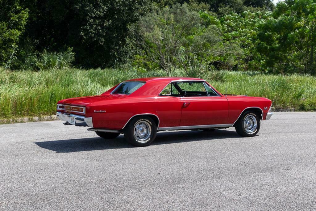 1966 Red Chevrolet Chevelle Super Sport