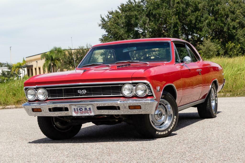 1966 Red Chevrolet Chevelle Super Sport
