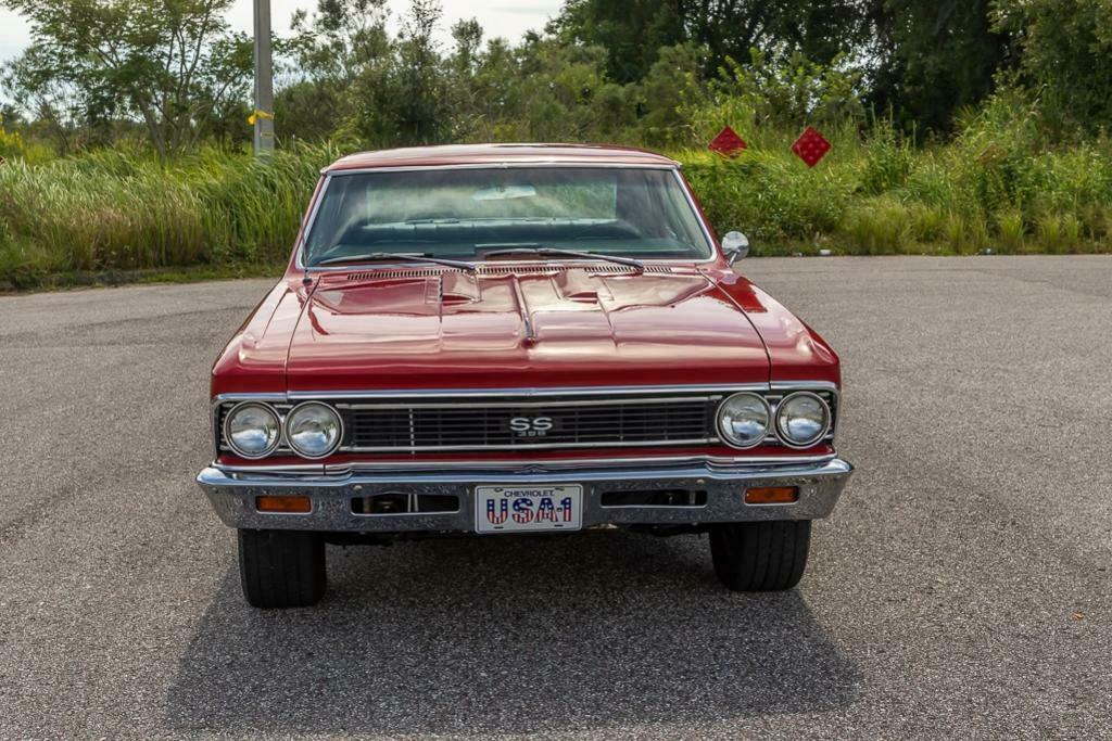 1966 Red Chevrolet Chevelle Super Sport