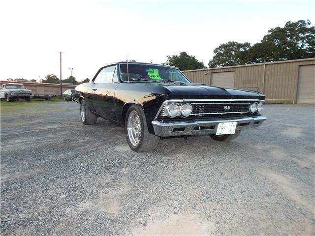 1966 Black Chevrolet Chevelle Coupe